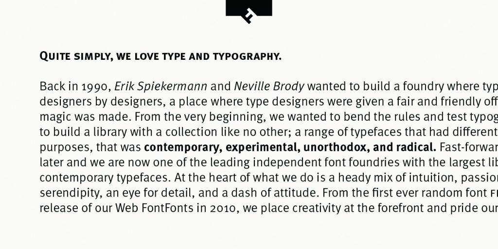 FF Meta & FF Meta Pro (Complete Font Family) font – sample 4