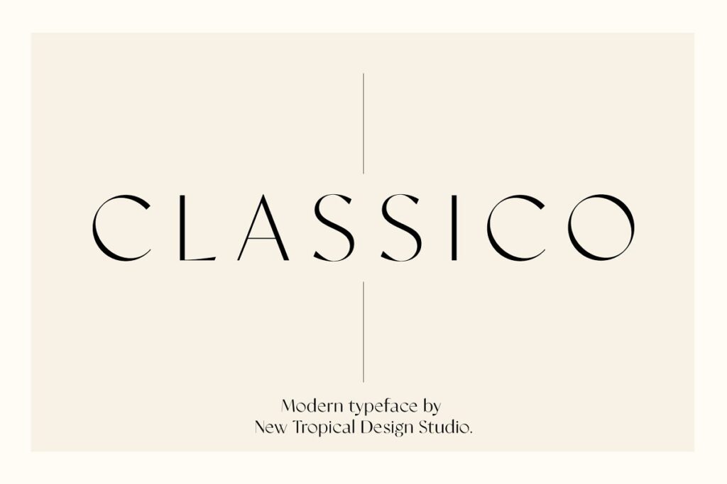 Classico Serif Font