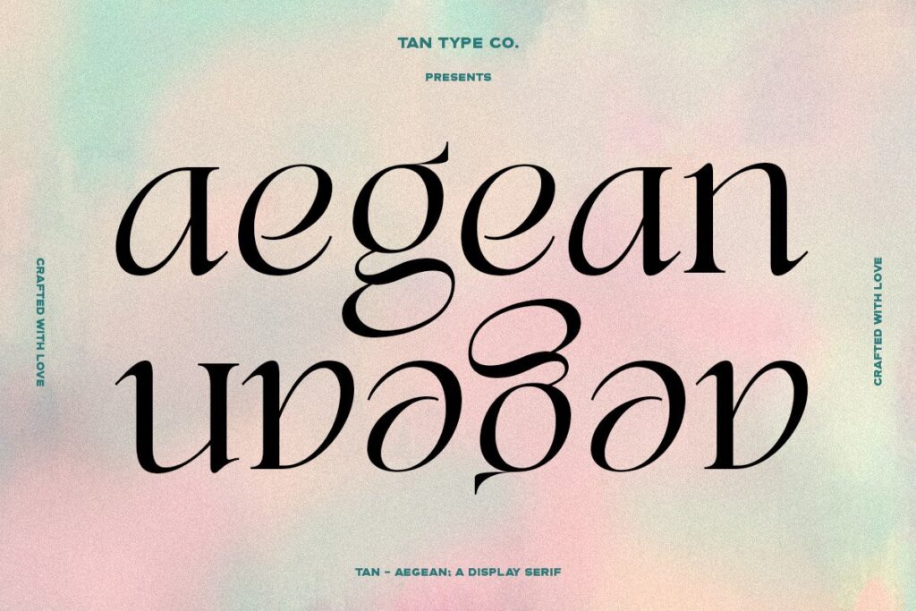 TAN AEGEAN FONT