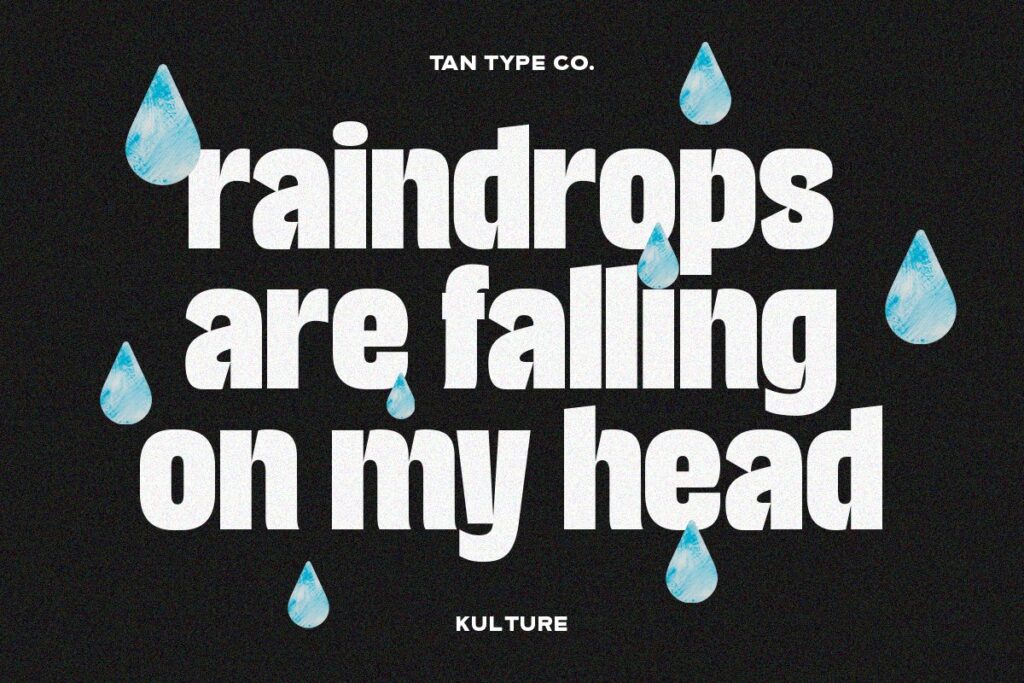 TAN KULTURE FONT