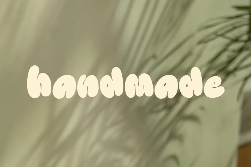 Kooky Cloud! Unique Bold Bubble Font font – sample 3